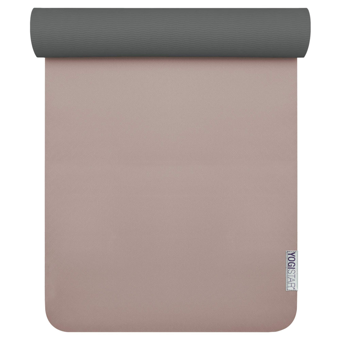 Yogistar Yogamatte Pro - sehr rutschfest - 14 Farben Creme