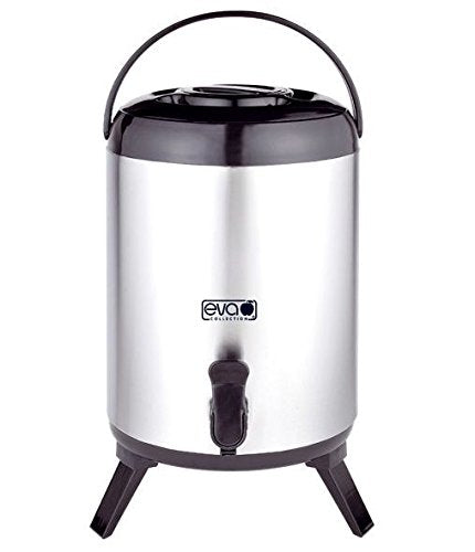 Kaufgut KAU073 Isolierbehälter aus Stahl, 6 Liter, Mehrfarbig