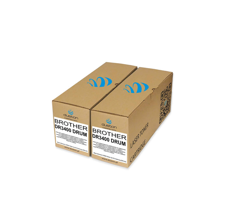 duston 2X DR3400, DR-3400 Trommel Kompatibll zu met Brother DCP-L 5500 6600 HL-L 5000 5100 5200 6250