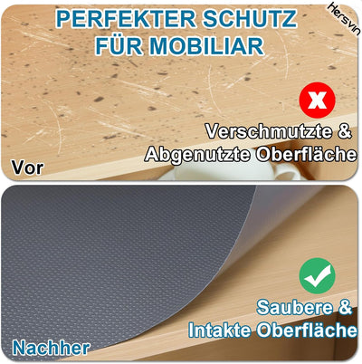 Hersvin Schubladenmatte (Übergrösse) 70cmx500cm Schrankpapier Schubladeneinlage Eva Wasserfest Nicht