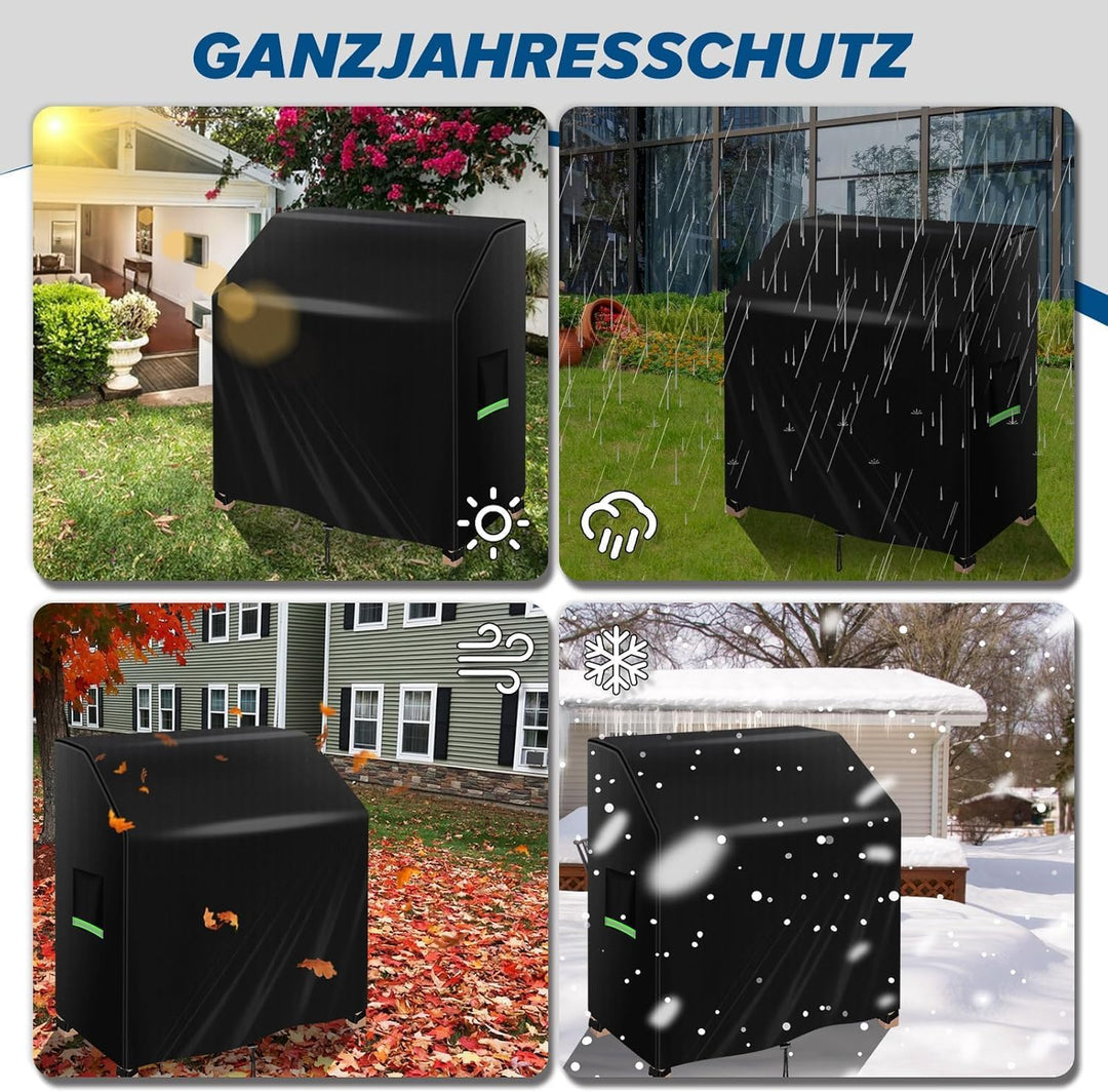 Matschküche Abdeckung, 420D Oxford 110x50x98cm(LxBxH) Wasserdicht Wetterfest Kinderküche Schutzhülle
