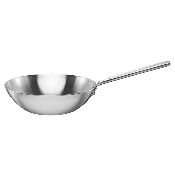 Fiskars Norden Steel Wok, Ø 28 cm, Unbeschichtet, Edelstahl, 1067630 Wok, Unbeschichtet Ø 28 cm, Wok