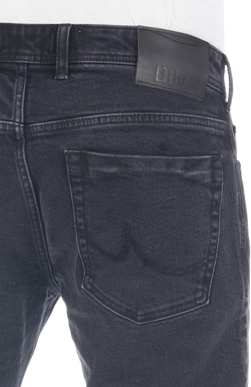LTB Jeans Hose Herren Bootcut Timor Denim Stretch Tiefer Bund Blau Schwarz 28W - 40W 30L - 36L 28W /