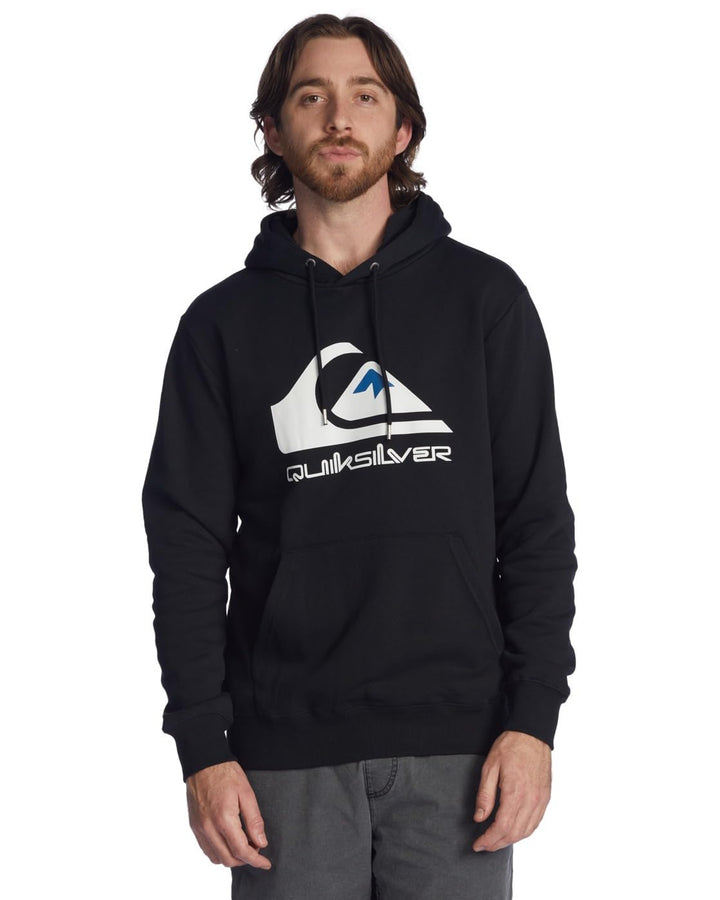 Quiksilver Big Logo - Kapuzenpulli für Männer Blau Anthracite XS, Anthracite XS