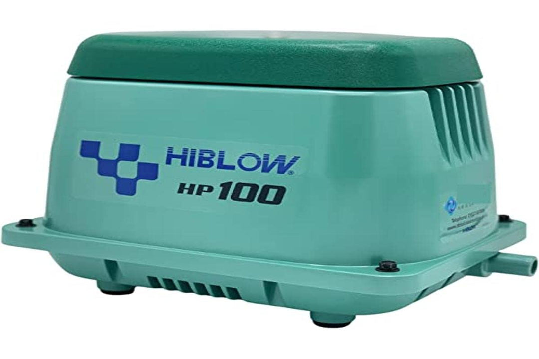 HiBlow Luftpumpe HP100 120l/min bei 1,3m, Ausgang 18mm, 95 Watt HP-100, HP-100