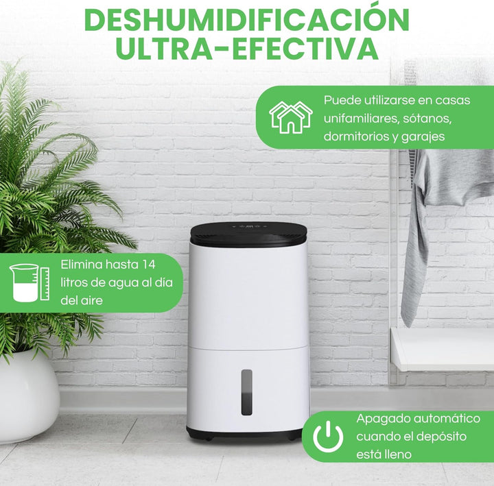 Meaco AreteOne 12L Luftentfeuchter & HEPA Luftreiniger für ein 50m² Haus entfernt Kondensation und F