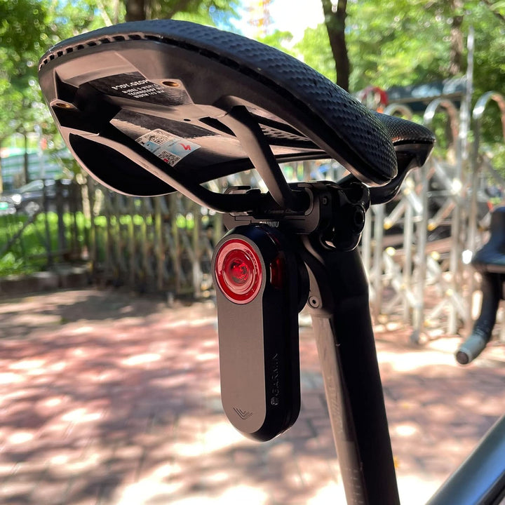 BININIU Fahrradsattelhalterung für Garmin Varia Radar[Aluminium], Sattelstützenhalterung für Garmin