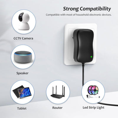 Zolt 36W Universal Netzteil AC zu DC 3V 4.5V 5V 6V 7.5V 9V 12V 1A 2A 3A Switching Netzteil Adapter m