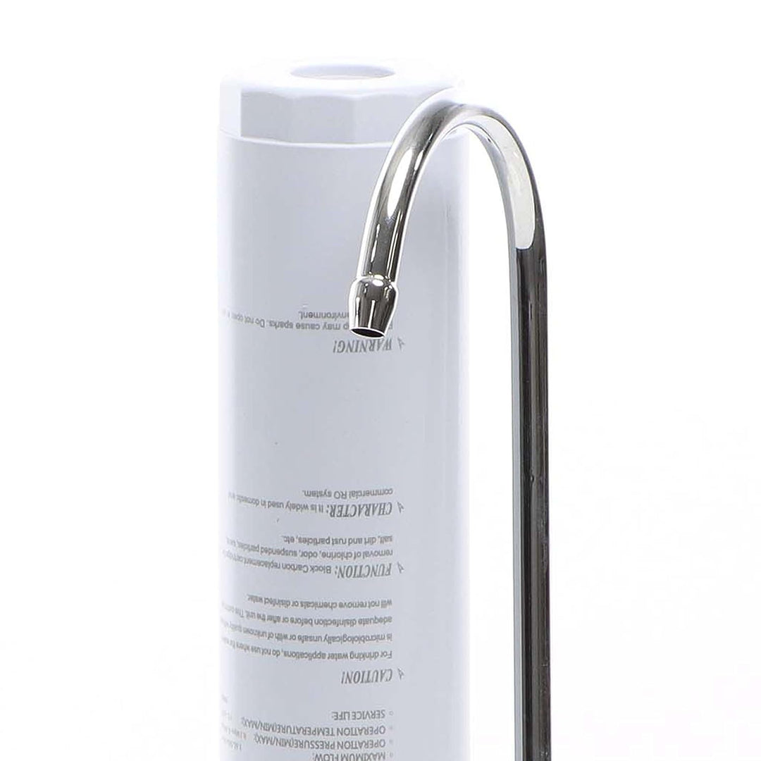 Naturewater NW-1-CTO 1 Stufen Counter Top Wasserfilter, 5 µ, Aktivkohle Block Filtereinsatz, Kartusc