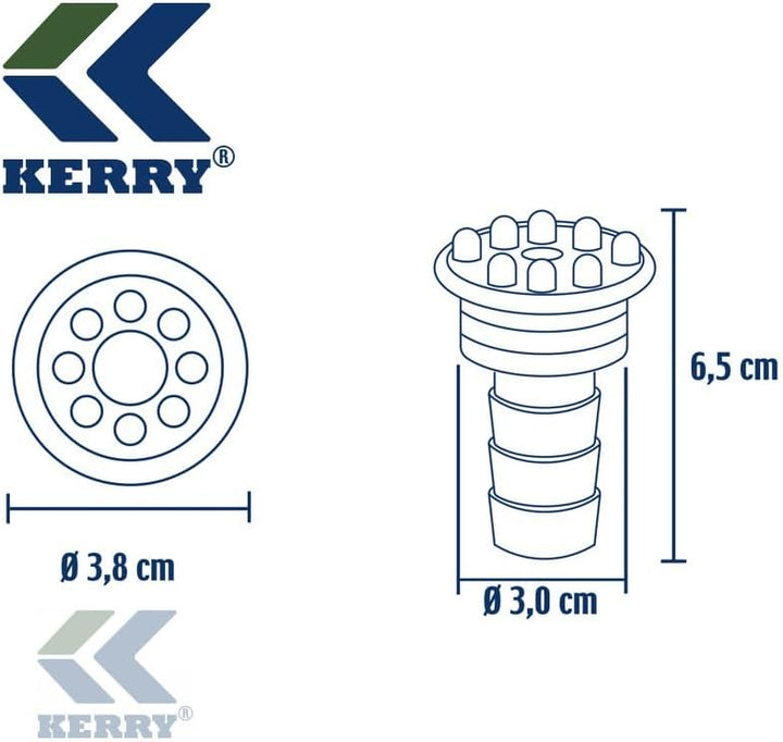 Wasserspielbeleuchtung, LED-Ring blau, LED, Kerry, Brunnenlicht, inkl. Trafo und 10m Kabel