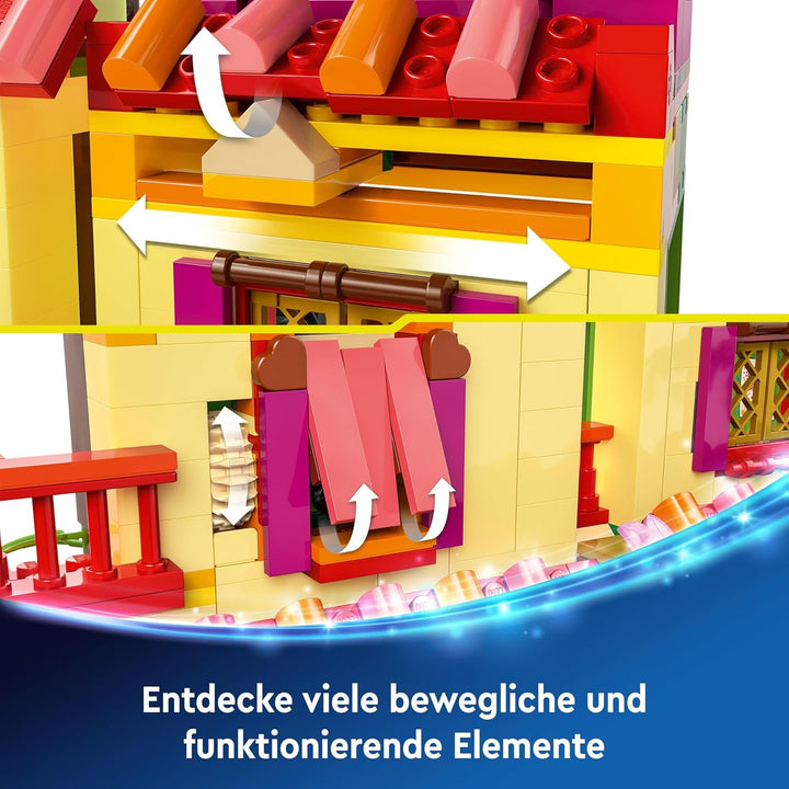 Lego ǀ Disney Encanto Das magische Haus der Madrigals, Puppenhaus für Kinder mit der Spielfigur Mira
