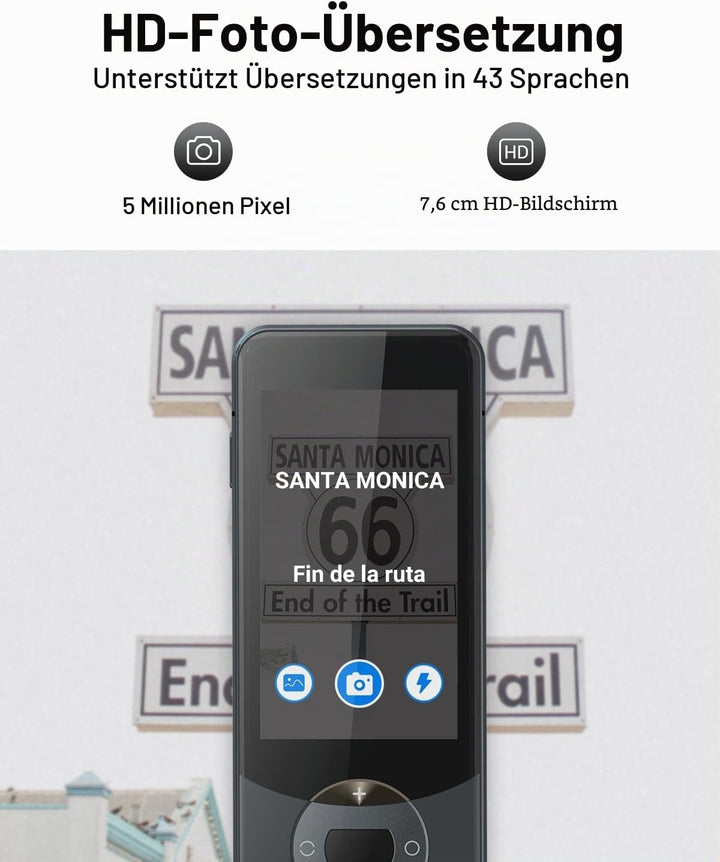 Xupurtlk Sprachübersetzer Gerät, Übersetzer Gerät Testsieger, Sprachübersetzer Ohne Internet, W10 Tr