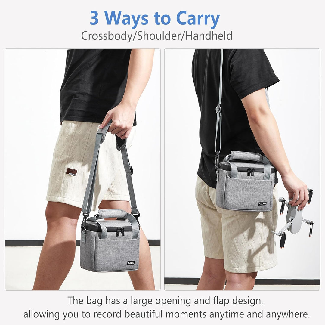 DJI Mini 4K/4/2 SE Aufbewahrungstasche, Tragbare Schultertasche für Drohnen- und Controller-Zubehör,