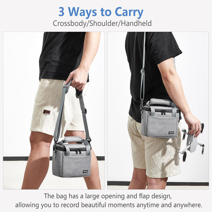 DJI Mini 4K/4/2 SE Aufbewahrungstasche, Tragbare Schultertasche für Drohnen- und Controller-Zubehör,