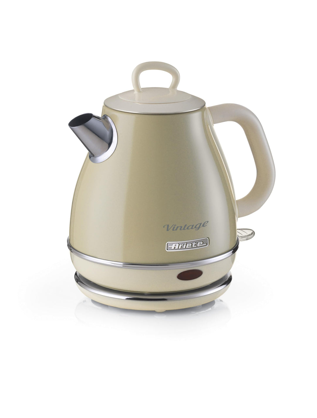 Ariete Vintage Wasserkocher 2868, Retro Elektrischer Wasserkocher mit Kabellosem 360°-Sockel, Abscha