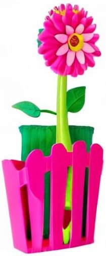 Vigar Flower Power Spülset Korb pink