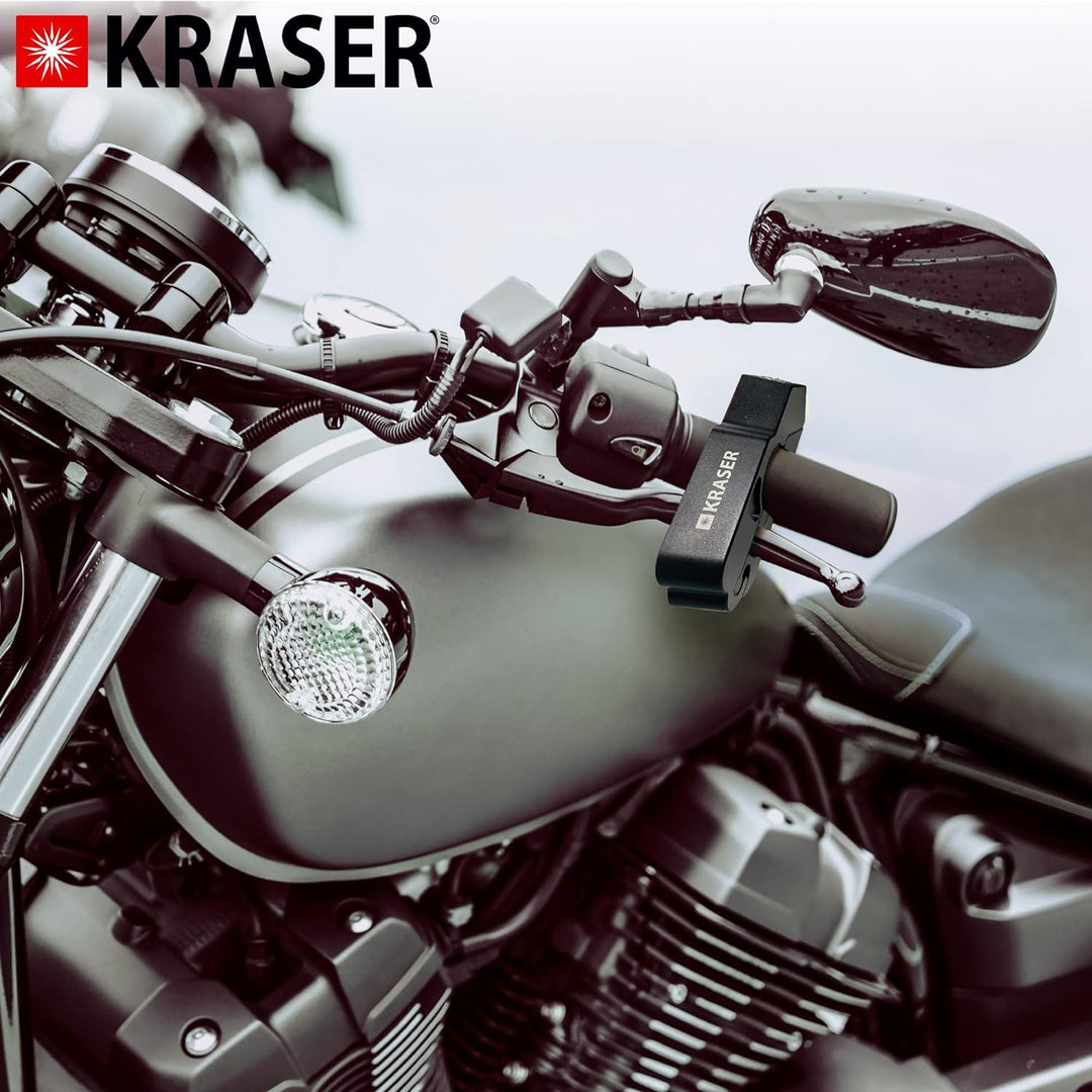 KRASER KR720B Motorrad Bremshebelschloss, Hochwertig Sicherheitsschloss, CNC, Motorradschloss Vespa