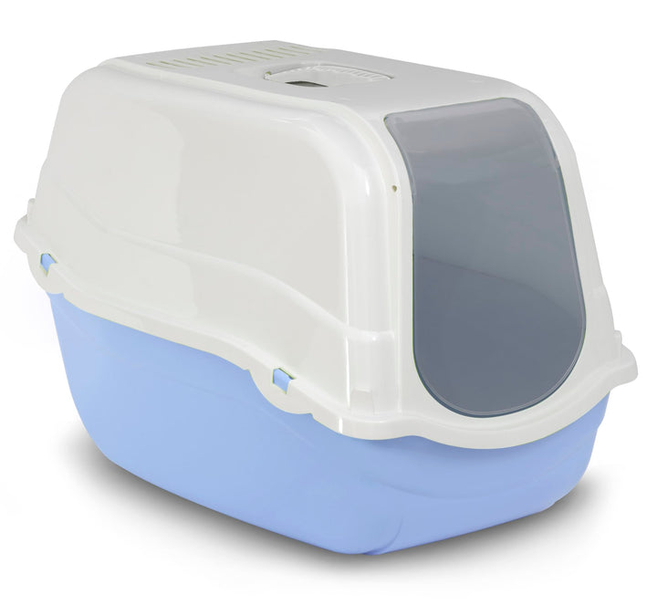 Toilette Romeo mit Filter blau