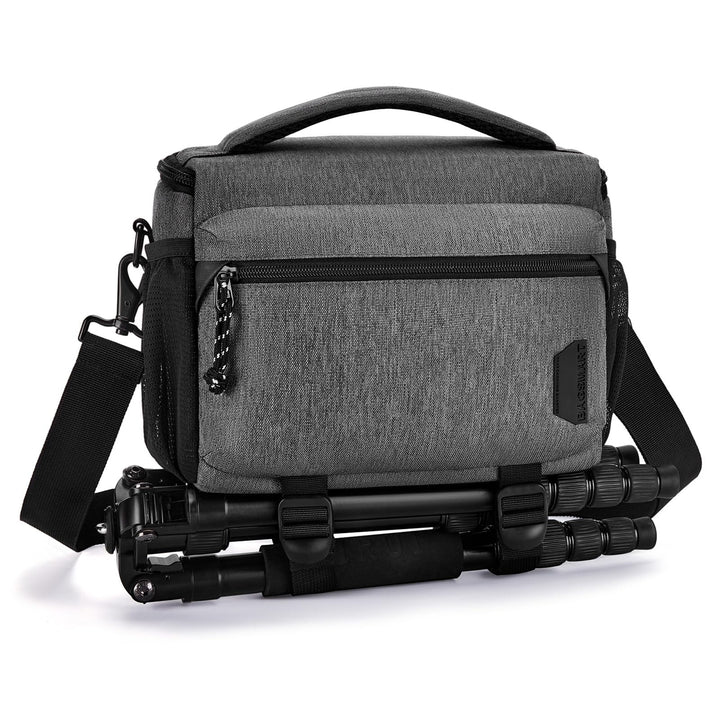 bagsmart SLR DSLR Kameratasche Wasserdicht Fototasche für Spiegelreflexkamera mit Regenhülle, Kleine
