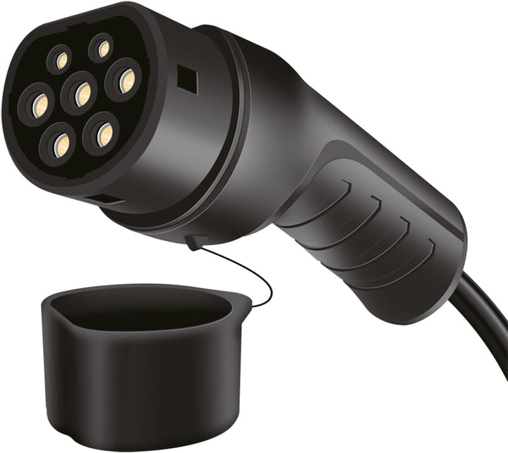 LogiLink E-Auto-Ladekabel, Typ 2, 3-phasig, 32 A, 22 kW, mit Tasche, 2,5 m, 2,5 m