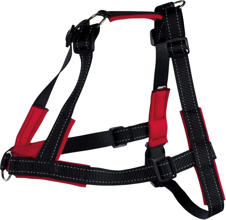 TRIXIE, Lead'n'Walk Soft Erziehungsgeschirr schwarz S-M, 13055, Schwarz S-M