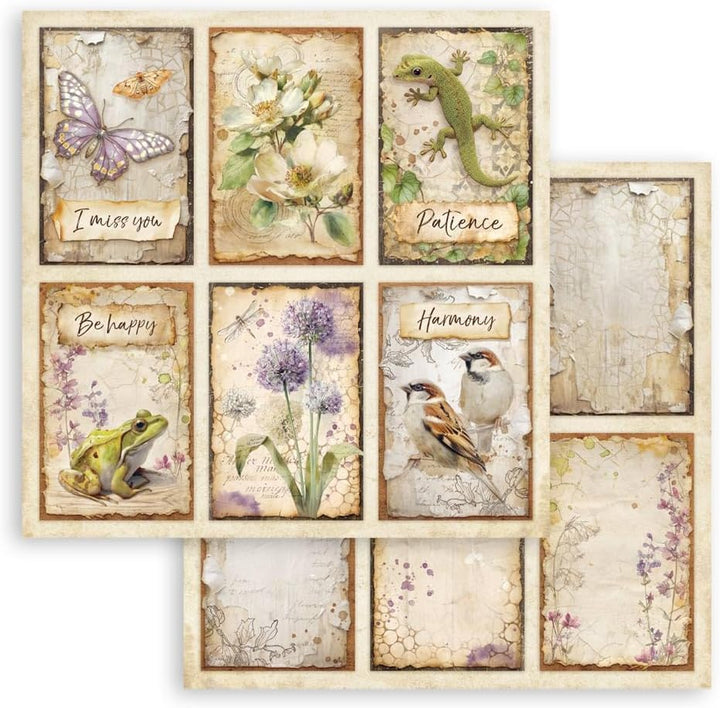 Stamperia - Scrapbook Paper Pad for Scrapbooks, Albums, Cards, Bullet Journals and More, Acid Free,