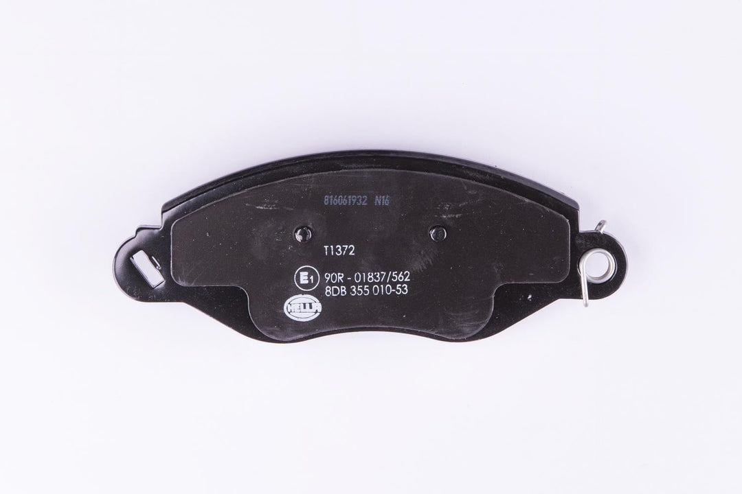 HELLA PAGID 8DB 355 010-531 Bremsbelagsatz - T1372 - Dicke/Stärke: 17.7mm - Bremssystem: Bosch - mit