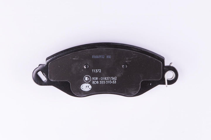 HELLA PAGID 8DB 355 010-531 Bremsbelagsatz - T1372 - Dicke/Stärke: 17.7mm - Bremssystem: Bosch - mit