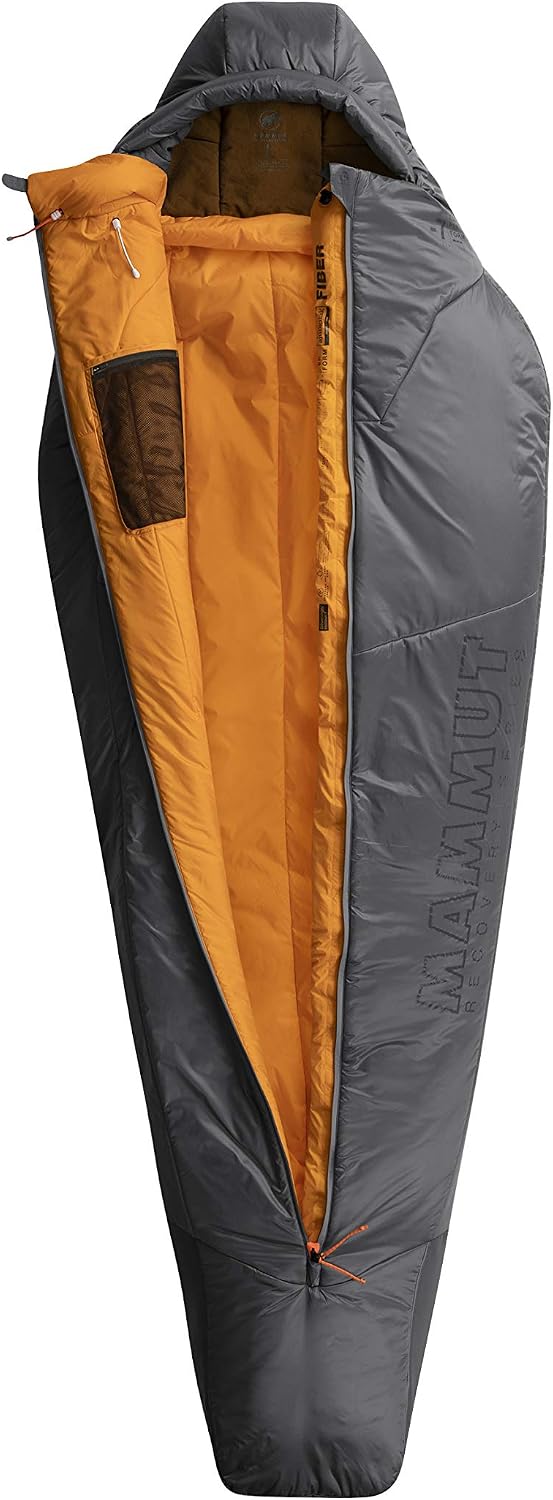 Mammut Herren Perform -7C Schlafsack titanium L, titanium L
