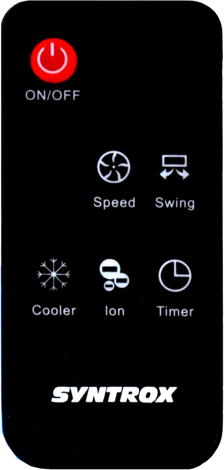 Syntrox Germany 4 in 1 Luftkühler Luftbefeuchter Lufterfrischer und Ventilator mit Touch Panel und F