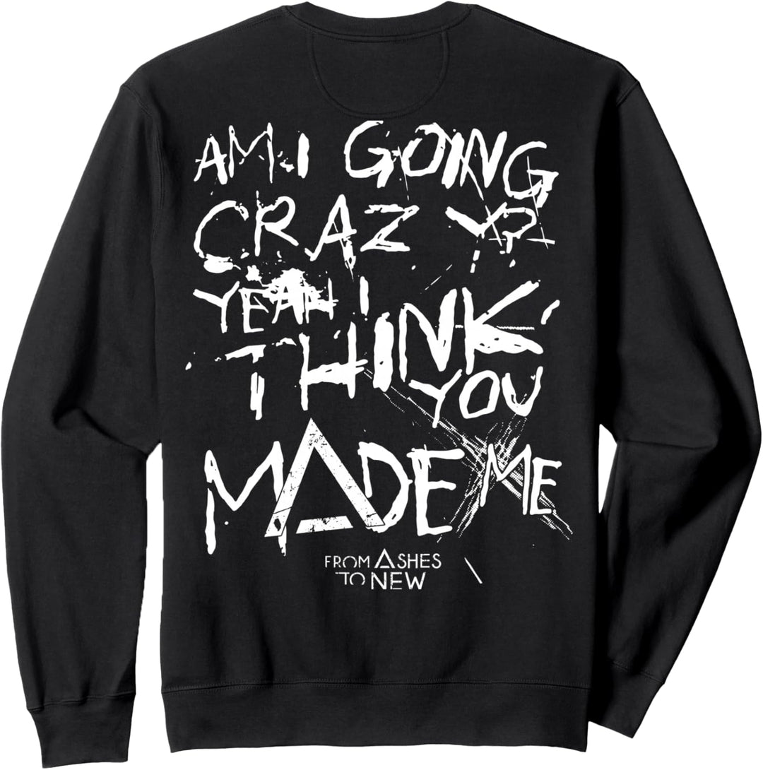 From Ashes to New - Crazy - Official Merchandise Sweatshirt