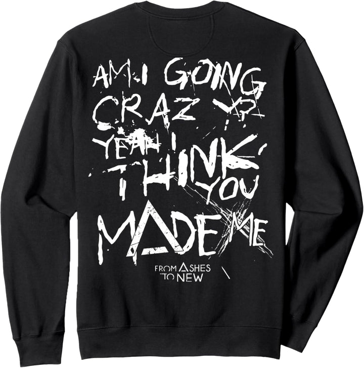 From Ashes to New - Crazy - Official Merchandise Sweatshirt