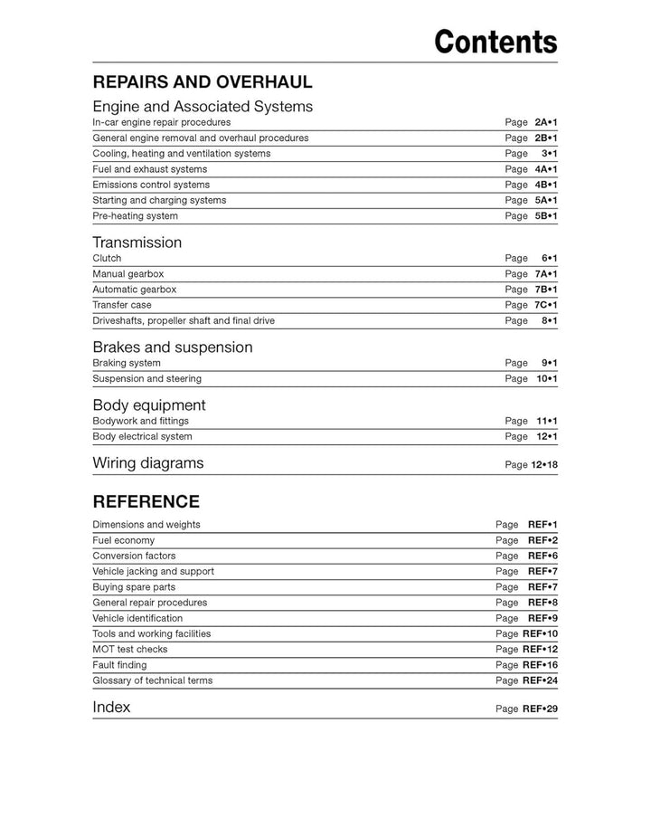 Land Rover Freelander (Nov 06 to 14) (56 to 64 reg) Diesel: step-by-step maintenance and repair, Tas