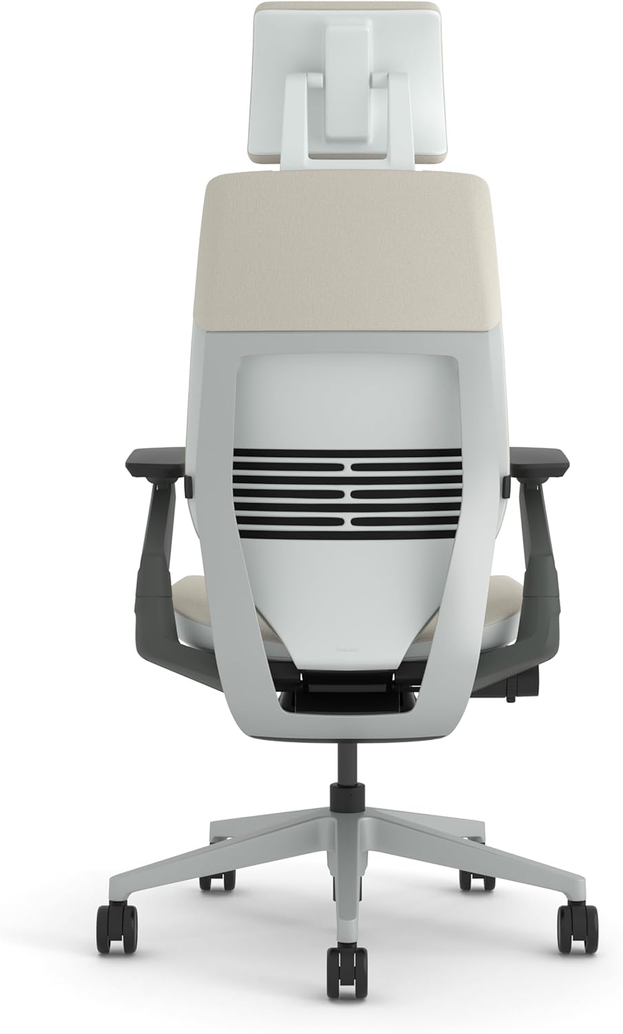 Steelcase Gesture Ergonomischer Bürostuhl mit 360° Armlehnen, 3D-Live Back Lumbalstütze, anpassbarer