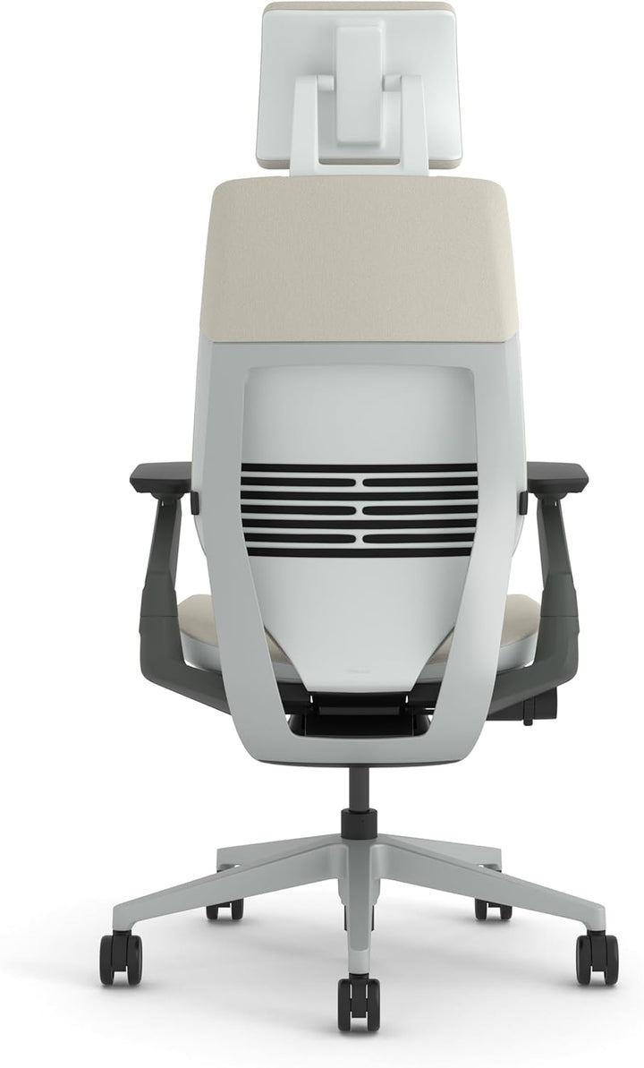 Steelcase Gesture Ergonomischer Bürostuhl mit 360° Armlehnen, 3D-Live Back Lumbalstütze, anpassbarer