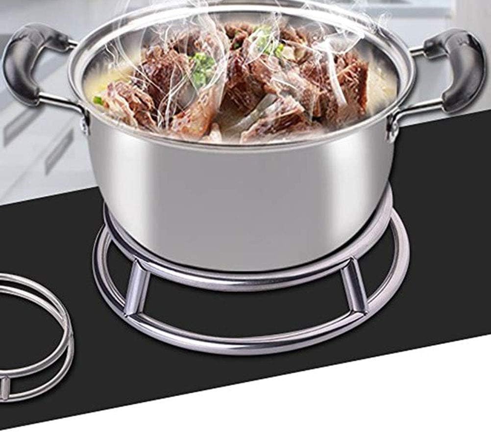 Gas-Wok-Ring, doppelseitige Kochtopfhalterung, stabilisiert Woks mit rundem Boden, langlebiger, verc