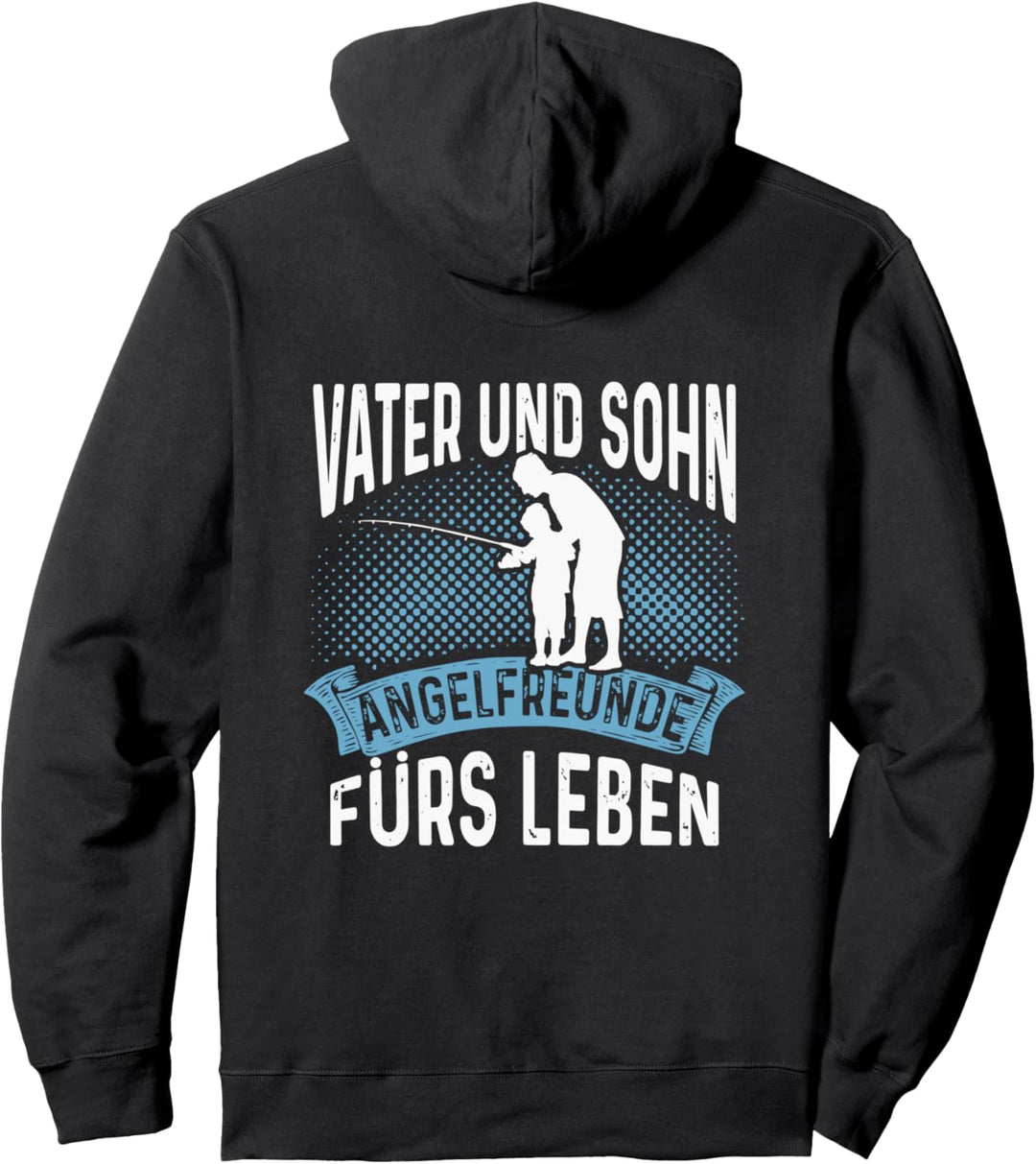 Angeln Wie der Vater So der Sohn Vater Sohn Angler Pullover Hoodie