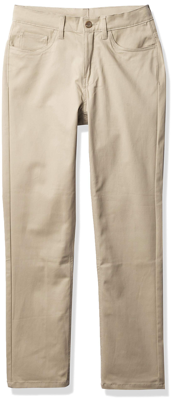 Nautica Jungen School Uniform 5 Pocket Flat Front Pant School Uniform 5 Pocket Flat Front Pant 10 Kh