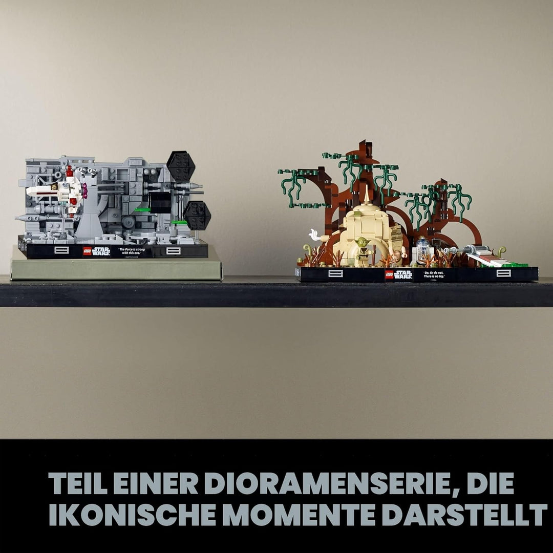 LEGO Star Wars Dagobah Jedi Training Diorama 75330 Building Kit for Adults; Brick-Built Collectible