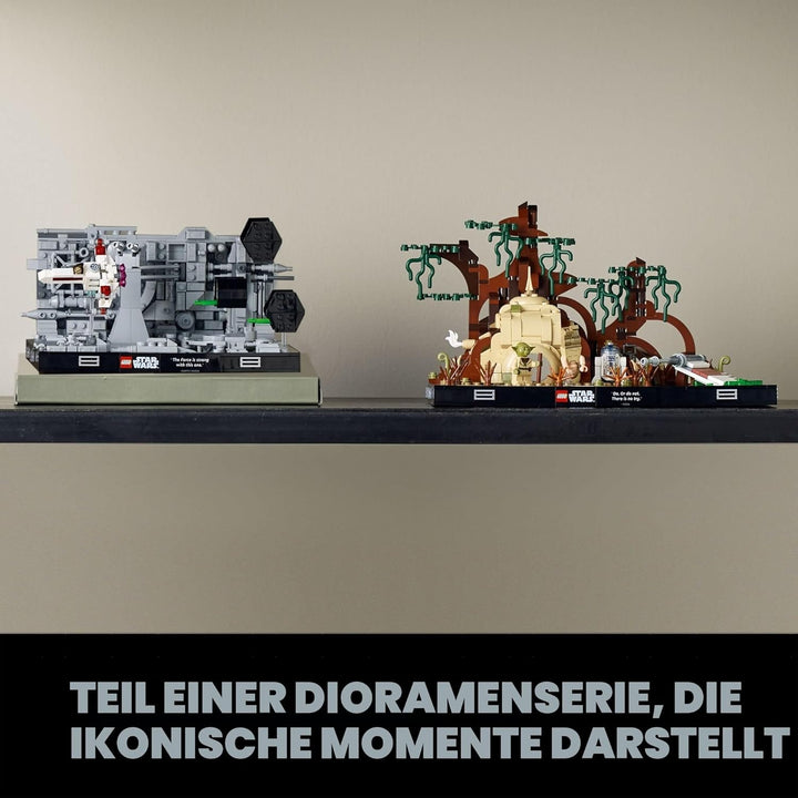 LEGO Star Wars Dagobah Jedi Training Diorama 75330 Building Kit for Adults; Brick-Built Collectible
