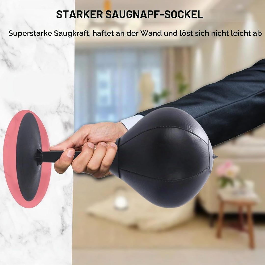 Punchingball, Punchingball Tisch mit Federn, Saugnapf zum Stressabbau für Chef, Kollegen, Freunde, 1