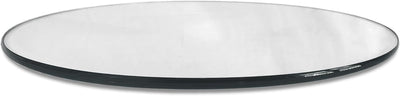 iomangio® Glasplatte Rund Ø 60cm Durchmesser Transparent - Glasscheibe aus gehärtetem ESG Glas 8mm D