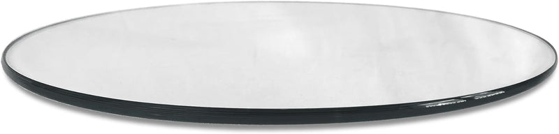 iomangio® Glasplatte Rund Ø 60cm Durchmesser Transparent - Glasscheibe aus gehärtetem ESG Glas 8mm D