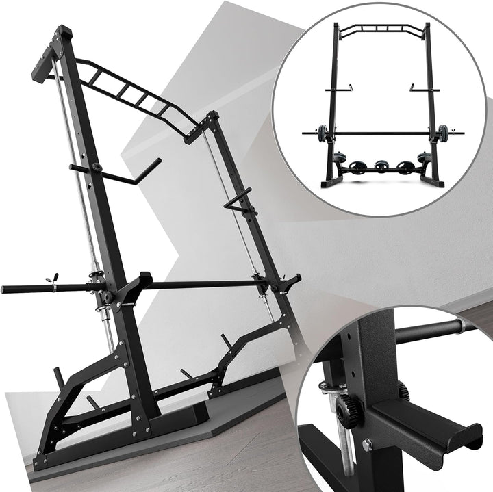 K-Sport: Smith Machine - Multipresse I erstklassiges Trainingsgerät für zu Hause I geführte Bewegung
