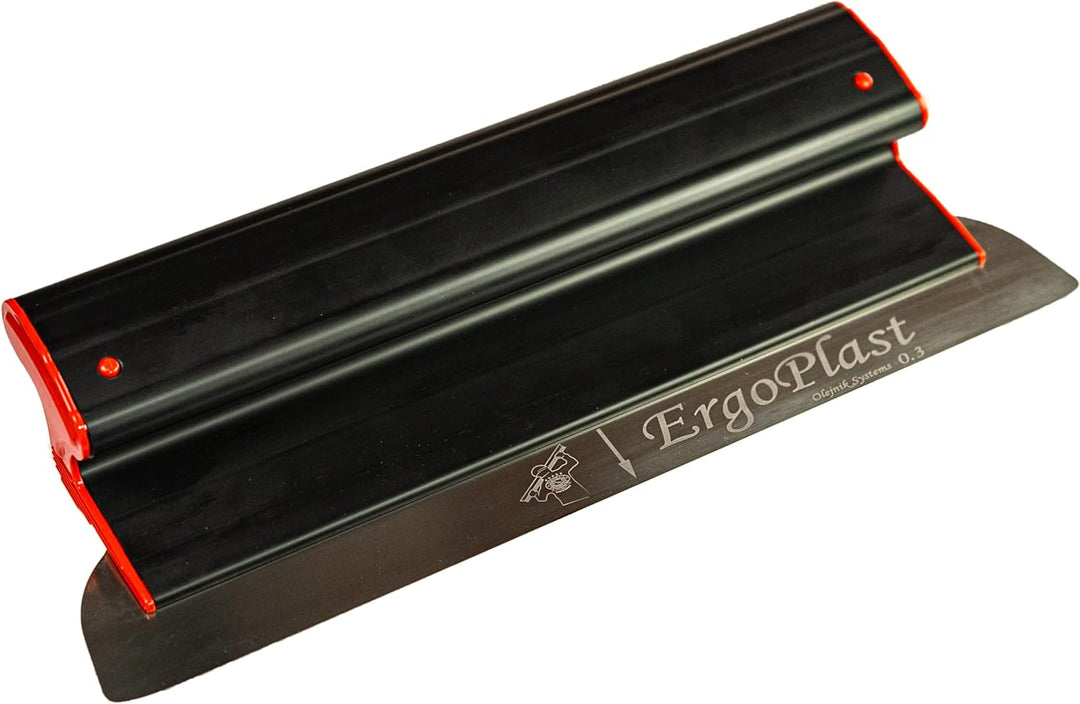 Flächenspachtel 250 mm, Edelstahl, Flexibel Blatt 0,3mm Kunstoffgriff Ultra Leicht Ergoplast
