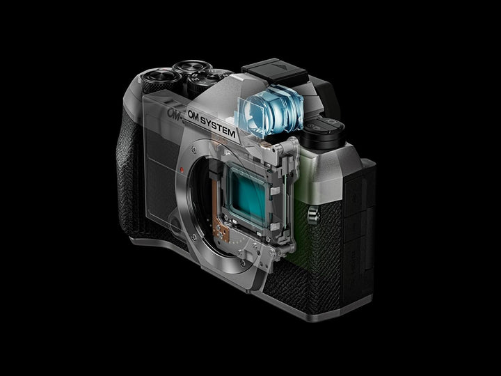 OM SYSTEM OM-5 Micro Four Thirds Systemkamera inklusive M.Zuiko Digital ED 12–40 mm PRO II Objektiv,