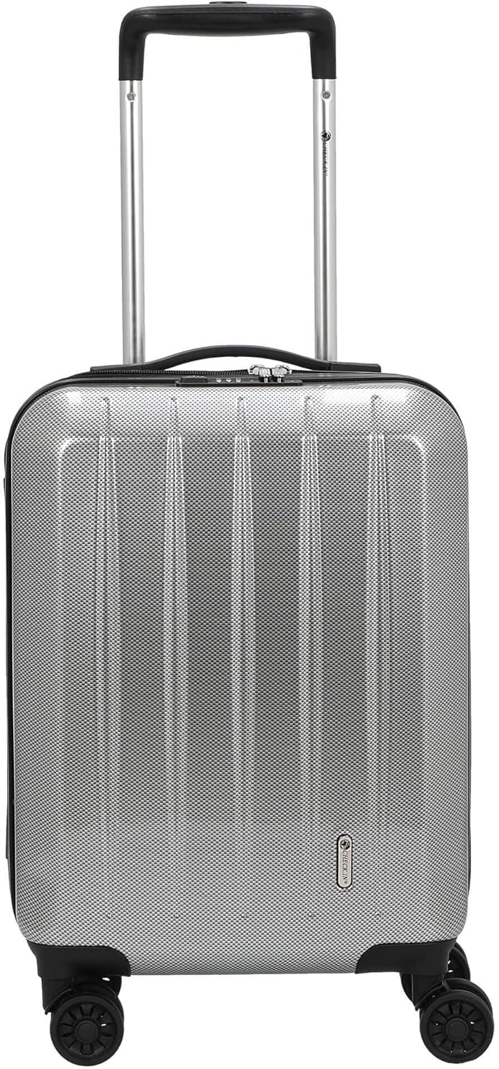 CHECK.IN London 2.0 4-Rad Kabinentrolley 55cm silber