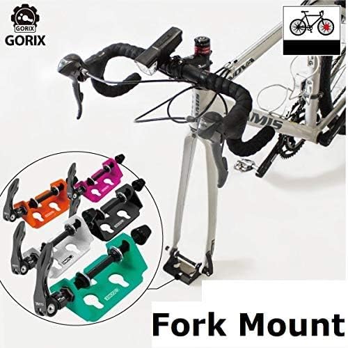 GORIX Bike Fork Mount Rack Display Stand Car Carrier Storage Truck Road Mountain Bicycle (SJ-8016) M
