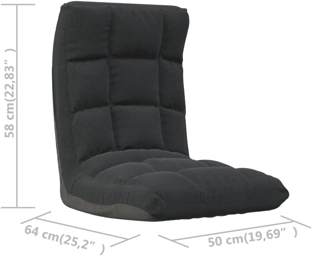 vidaXL Bodenstuhl Faltbar Schlafsessel Relaxsessel Sofastuhl Bodenkissen Bodensessel Bodensofa Relax