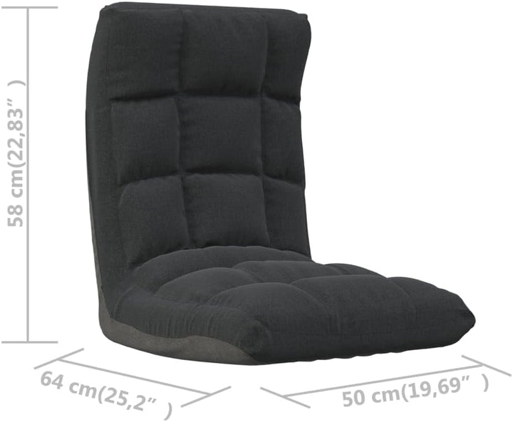 vidaXL Bodenstuhl Faltbar Schlafsessel Relaxsessel Sofastuhl Bodenkissen Bodensessel Bodensofa Relax